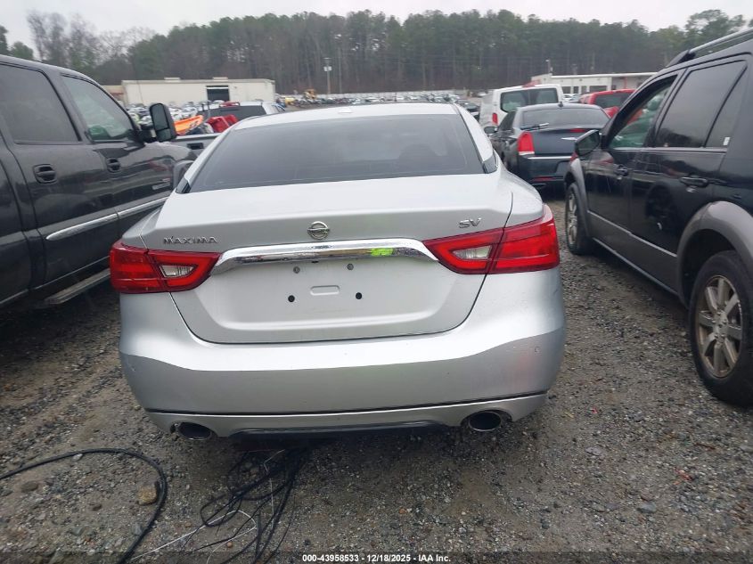 2018 Nissan Maxima 3.5 Sv VIN: 1N4AA6AP4JC378229 Lot: 43958533