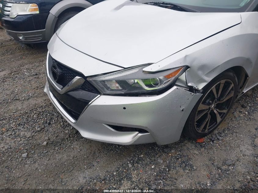 2018 Nissan Maxima 3.5 Sv VIN: 1N4AA6AP4JC378229 Lot: 43958533