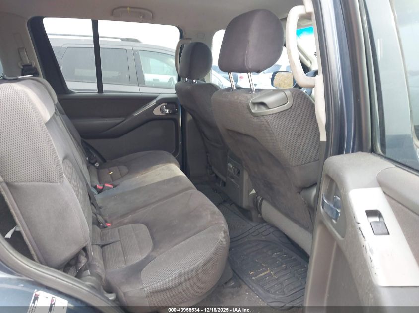 2007 Nissan Pathfinder Se VIN: 5N1AR18U97C621829 Lot: 43958534