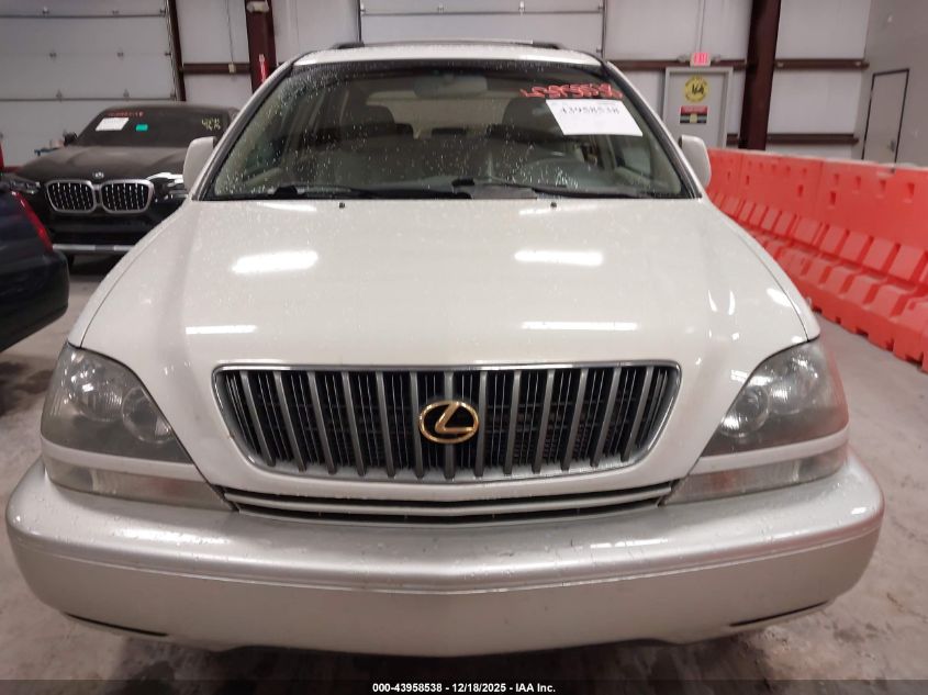 2000 Lexus Rx 300 VIN: JT6GF10U5Y0077231 Lot: 43958538
