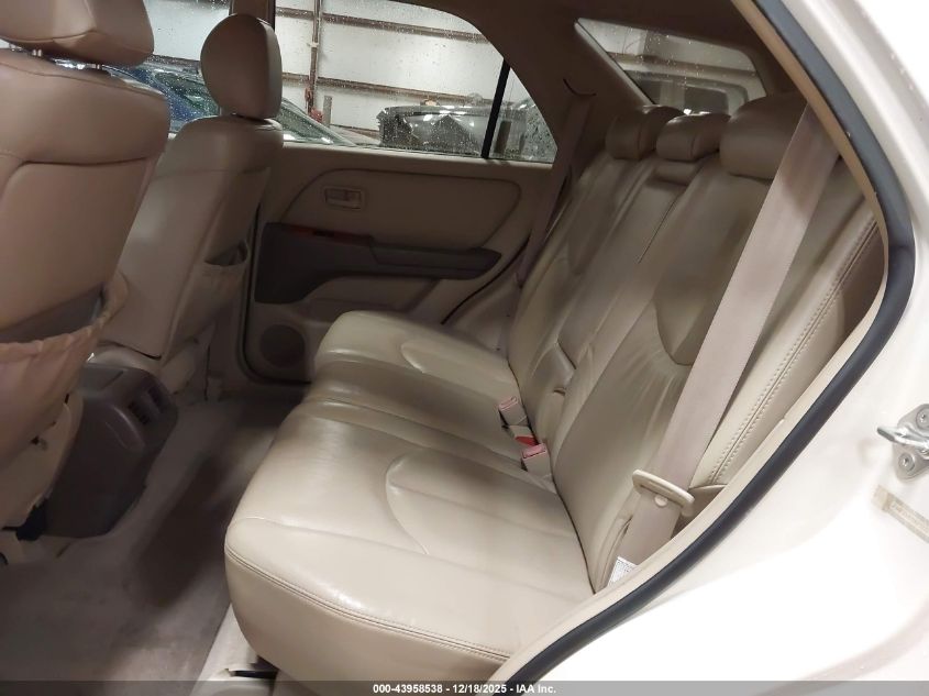 2000 Lexus Rx 300 VIN: JT6GF10U5Y0077231 Lot: 43958538