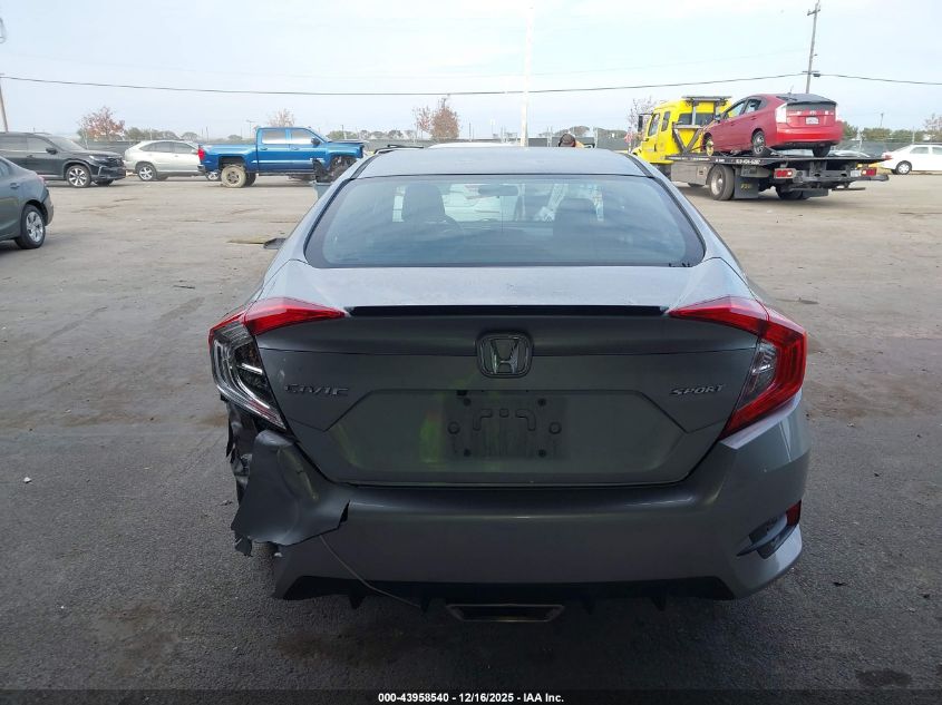 2019 Honda Civic Sport VIN: 19XFC2F89KE212223 Lot: 43958540