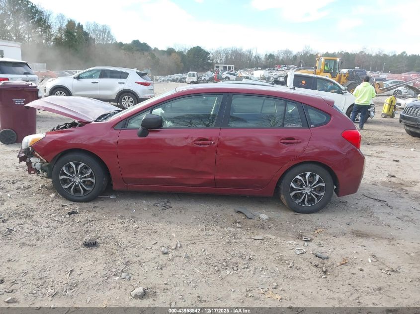 2013 Subaru Impreza 2.0I VIN: JF1GPAA64D2800416 Lot: 43958542