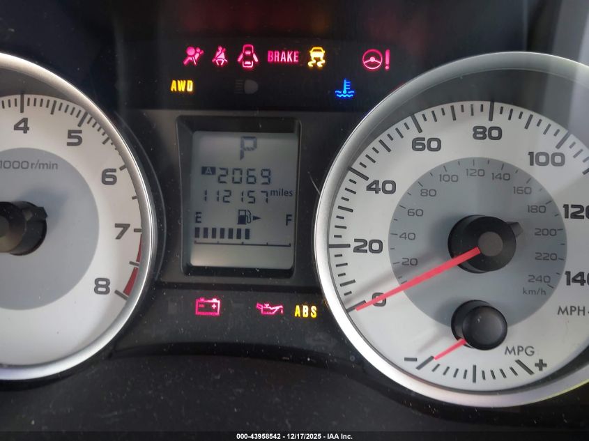 2013 Subaru Impreza 2.0I VIN: JF1GPAA64D2800416 Lot: 43958542