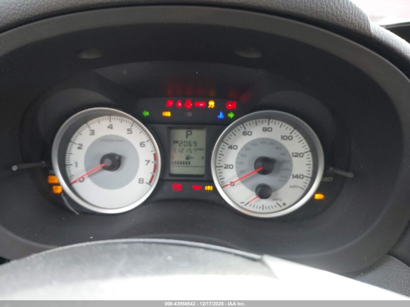 2013 Subaru Impreza 2.0I VIN: JF1GPAA64D2800416 Lot: 43958542