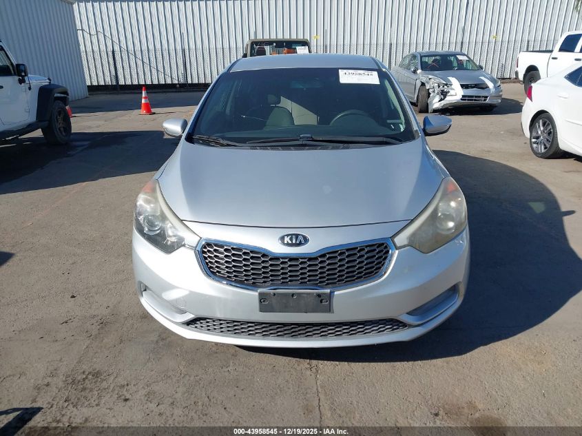 2015 Kia Forte Lx VIN: KNAFK4A69F5412148 Lot: 43958545