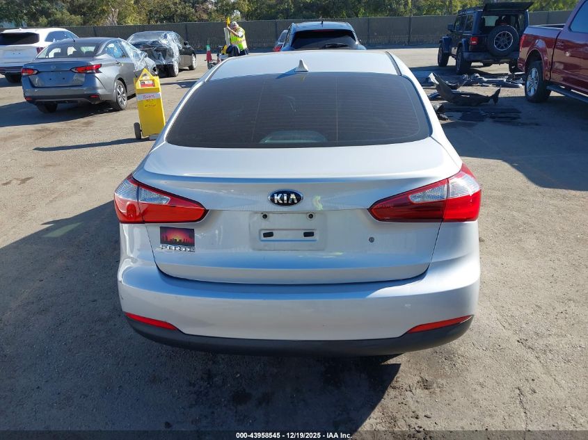 2015 Kia Forte Lx VIN: KNAFK4A69F5412148 Lot: 43958545