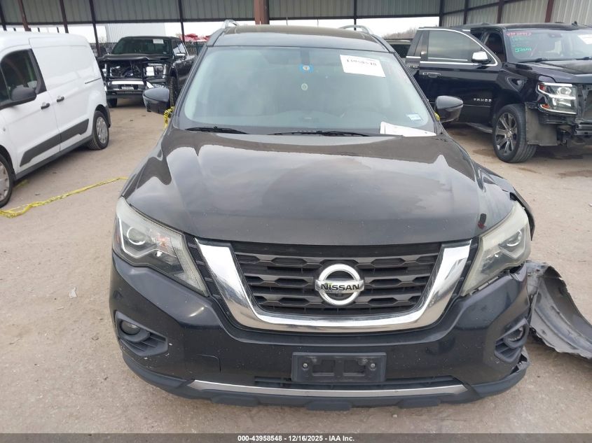 2017 Nissan Pathfinder Platinum VIN: 5N1DR2MN4HC686641 Lot: 43958548