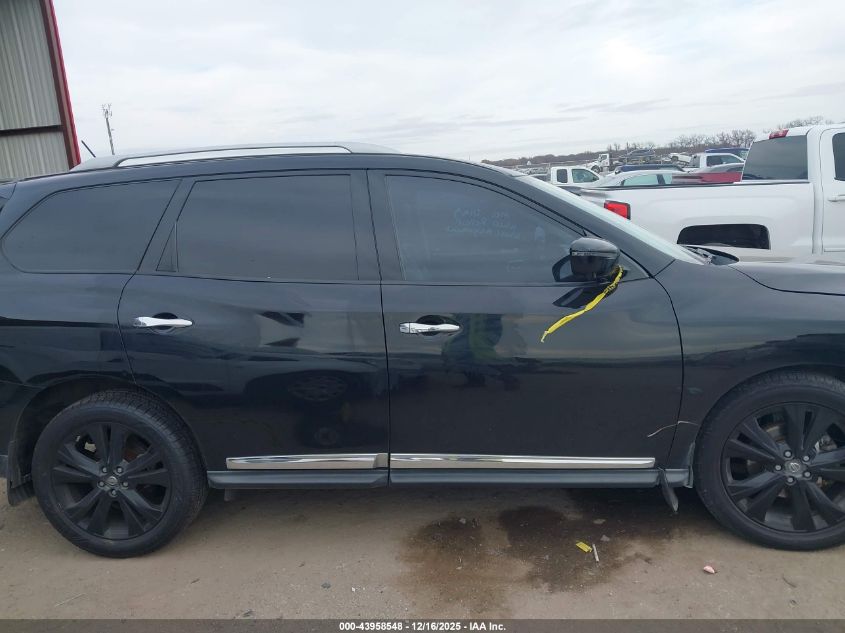 2017 Nissan Pathfinder Platinum VIN: 5N1DR2MN4HC686641 Lot: 43958548