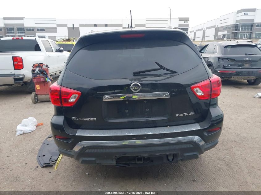 2017 Nissan Pathfinder Platinum VIN: 5N1DR2MN4HC686641 Lot: 43958548
