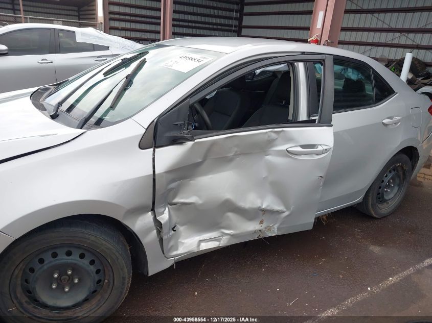 2019 Toyota Corolla Le VIN: 5YFBURHE8KP905032 Lot: 43958554