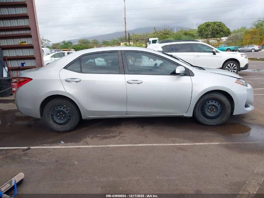 2019 Toyota Corolla Le VIN: 5YFBURHE8KP905032 Lot: 43958554