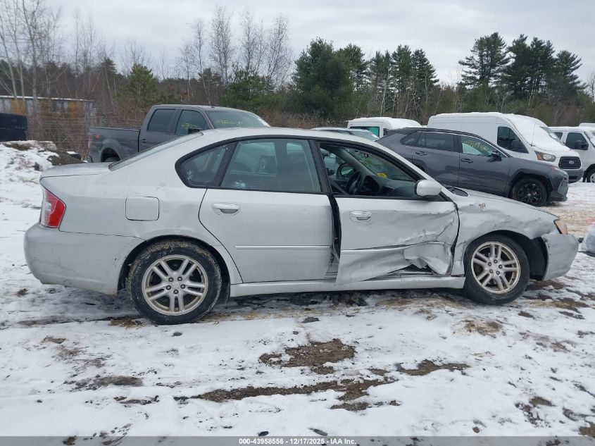 2005 Subaru Legacy 2.5I VIN: 4S3BL616557229200 Lot: 43958556