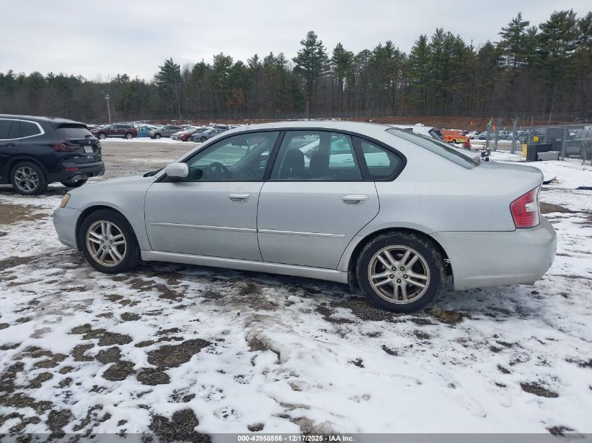 2005 Subaru Legacy 2.5I VIN: 4S3BL616557229200 Lot: 43958556