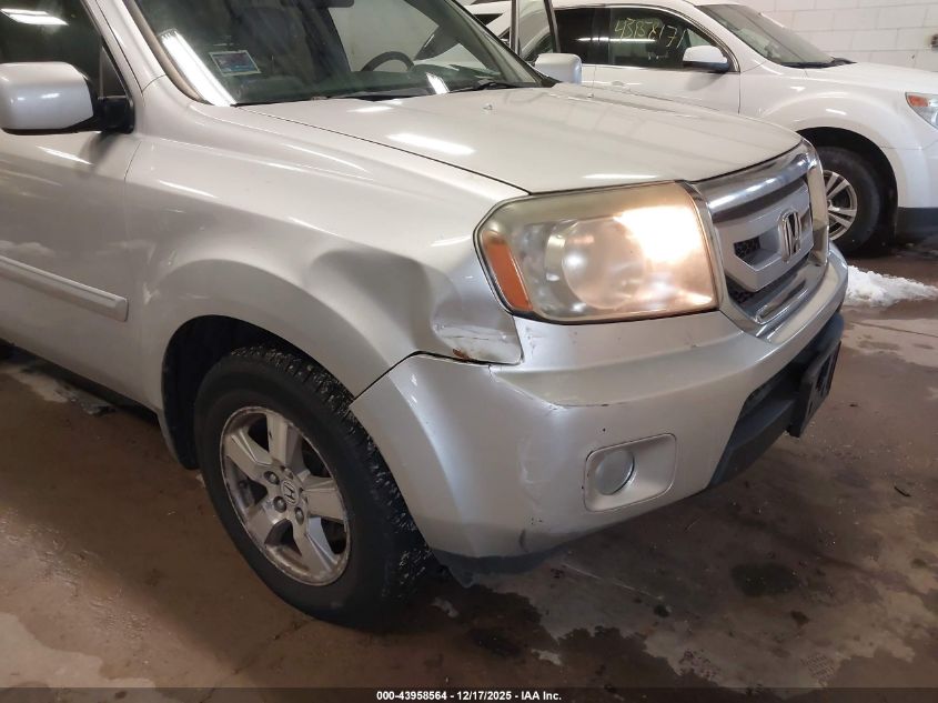 2009 Honda Pilot Ex-L VIN: 5FNYF48589B039717 Lot: 43958564