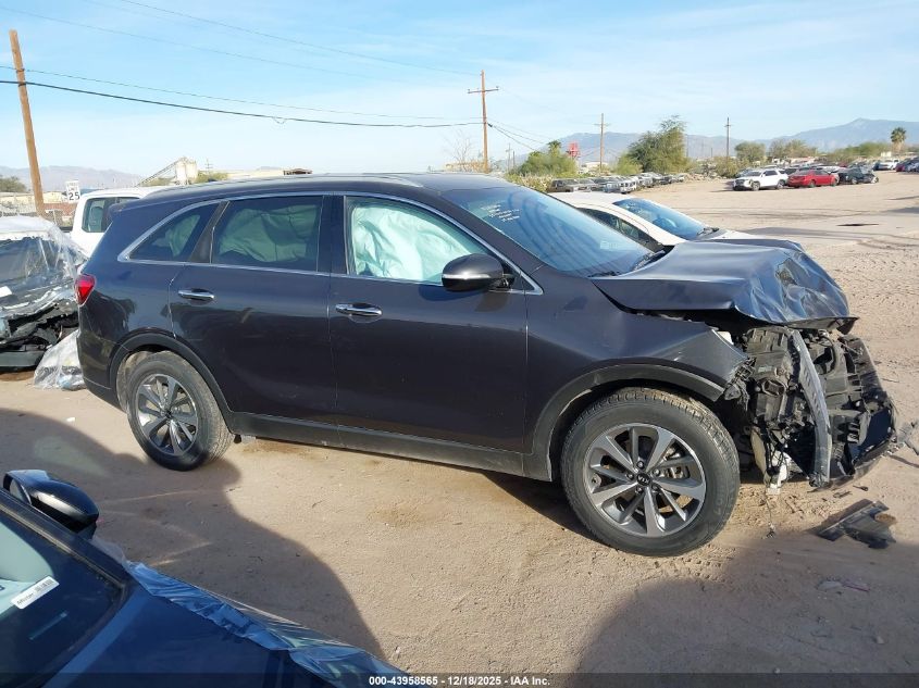 2019 Kia Sorento 3.3L Ex VIN: 5XYPH4A56KG530883 Lot: 43958565