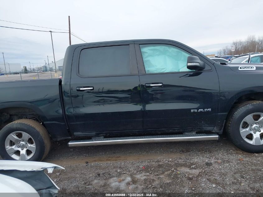 2019 Ram 1500 Big Horn/Lone Star 4X4 5'7 Box VIN: 1C6RRFFG5KN784256 Lot: 43958566