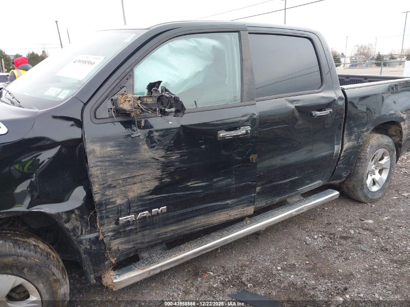 2019 Ram 1500 Big Horn/Lone Star 4X4 5'7 Box VIN: 1C6RRFFG5KN784256 Lot: 43958566