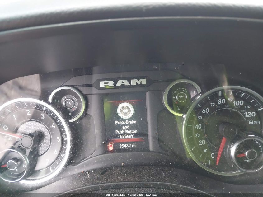 2019 Ram 1500 Big Horn/Lone Star 4X4 5'7 Box VIN: 1C6RRFFG5KN784256 Lot: 43958566