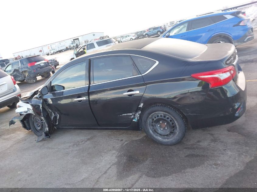 2019 Nissan Sentra S VIN: 3N1AB7AP8KY253016 Lot: 43958567