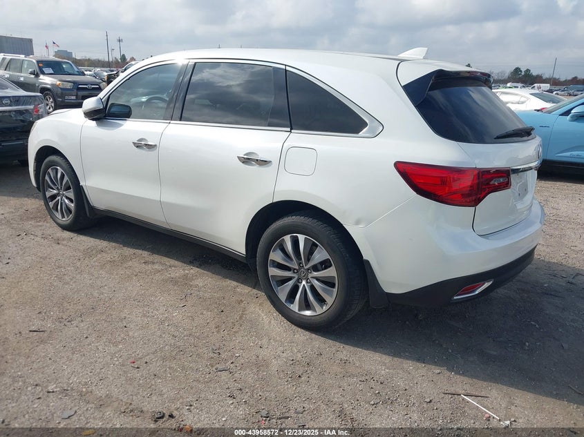 2015 Acura Mdx Technology Package