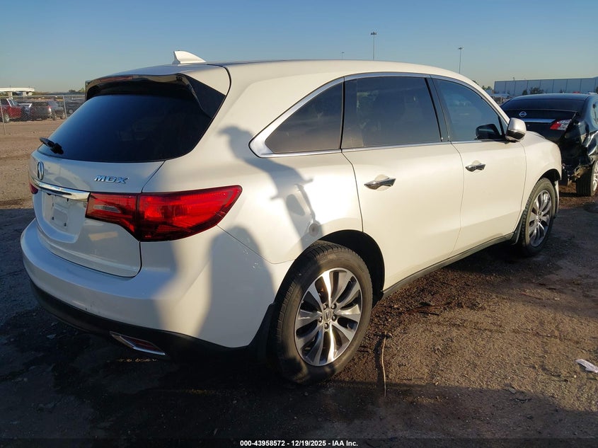 2015 Acura Mdx Technology Package