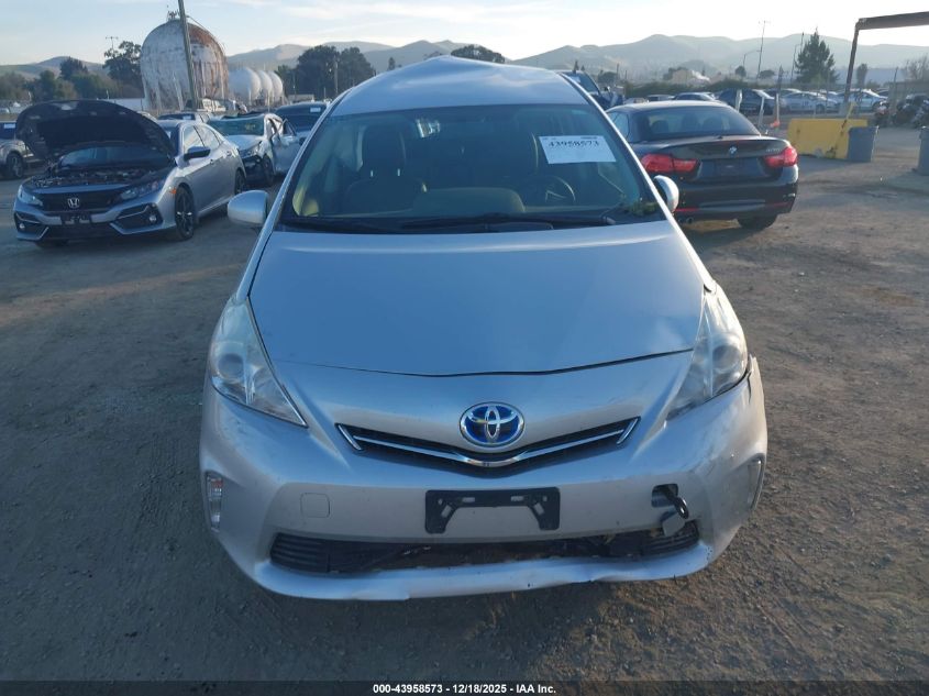 2012 Toyota Prius V Three VIN: JTDZN3EU2C3016967 Lot: 43958573