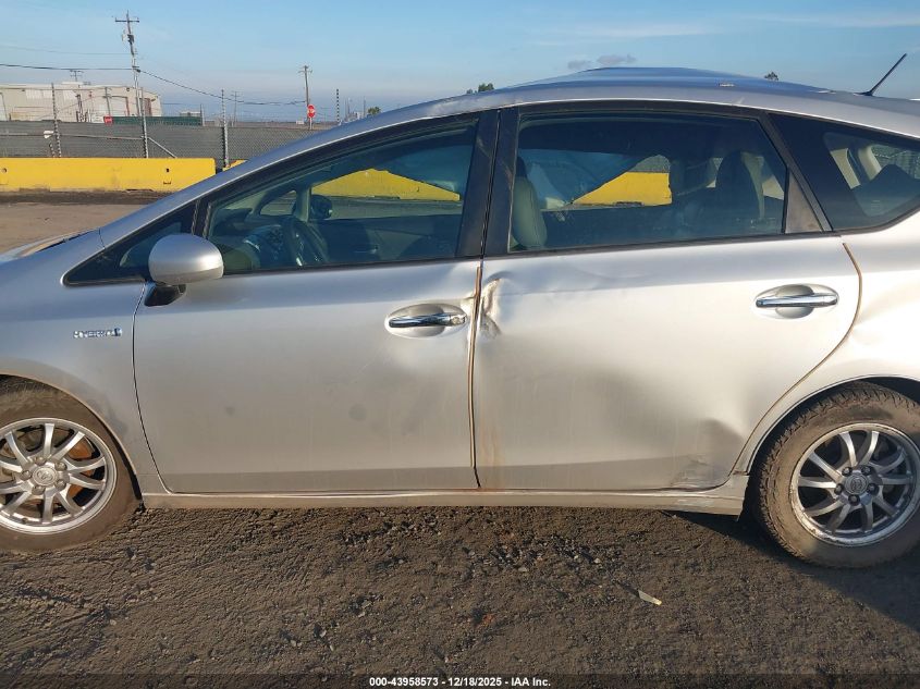 2012 Toyota Prius V Three VIN: JTDZN3EU2C3016967 Lot: 43958573