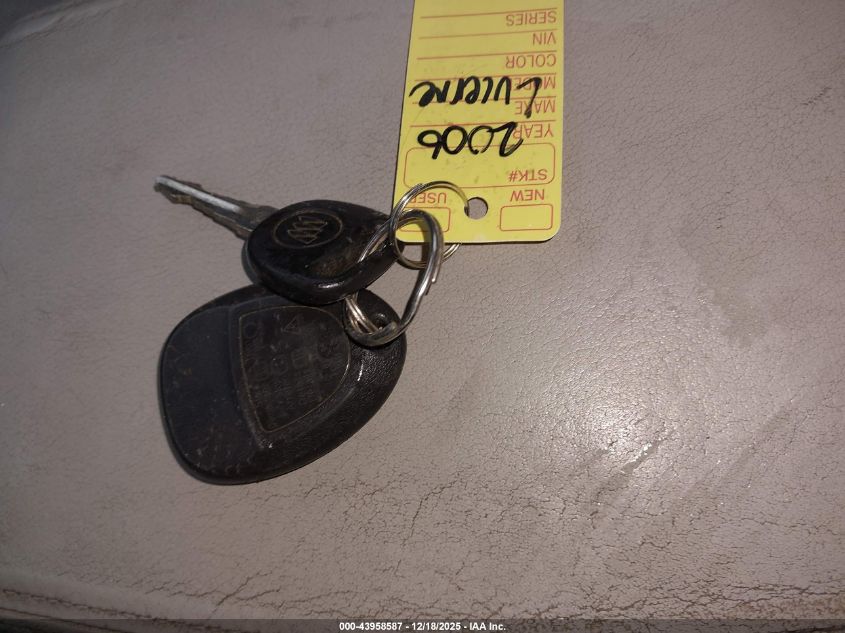 2006 Buick Lucerne Cxl VIN: 1G4HD57296U175100 Lot: 43958587