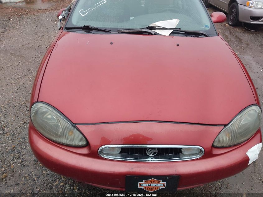 1999 Mercury Sable Gs VIN: 1MEFM50U2XA643497 Lot: 43958589