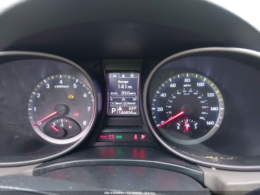 2014 Hyundai Santa Fe Sport 2.4L VIN: 5XYZT3LB0EG164069 Lot: 43958591