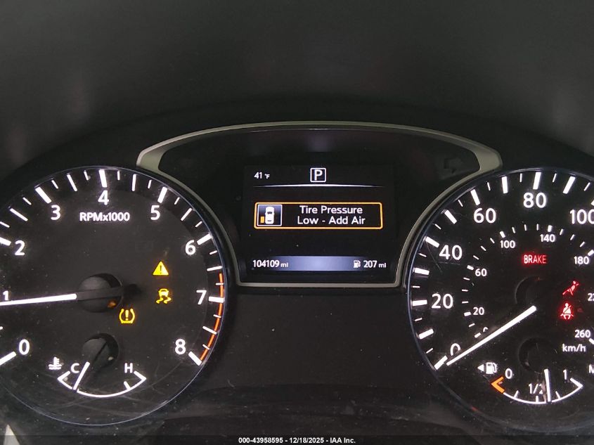 2017 Nissan Altima 2.5 Sr VIN: 1N4AL3AP1HC167539 Lot: 43958595