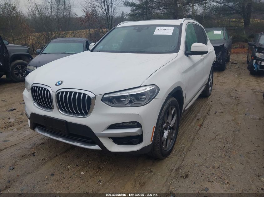2021 BMW X3 xDrive30I