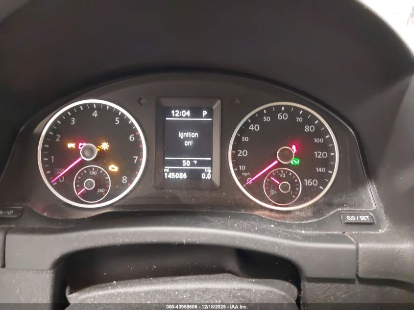 2013 Volkswagen Tiguan Sel VIN: WVGAV7AX7DW011943 Lot: 43958606