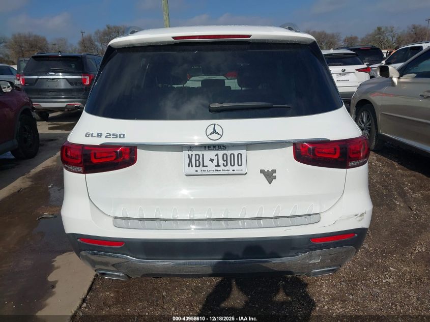2020 Mercedes-Benz Glb 250 VIN: W1N4M4GB8LW032175 Lot: 43958610