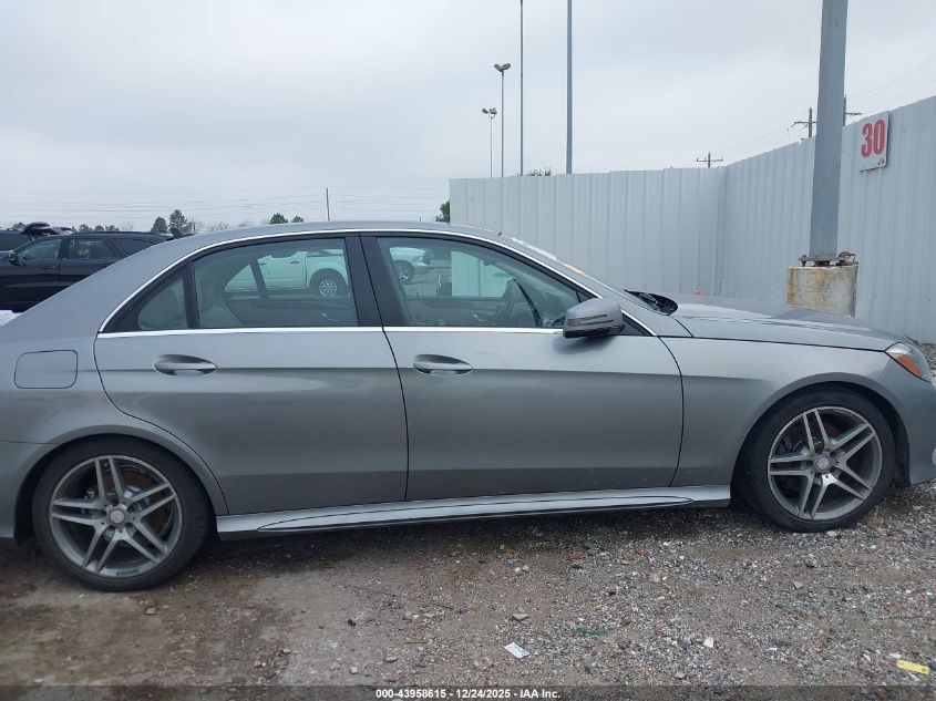 2014 Mercedes-Benz E 350 4Matic VIN: WDDHF8JB6EB075500 Lot: 43958615