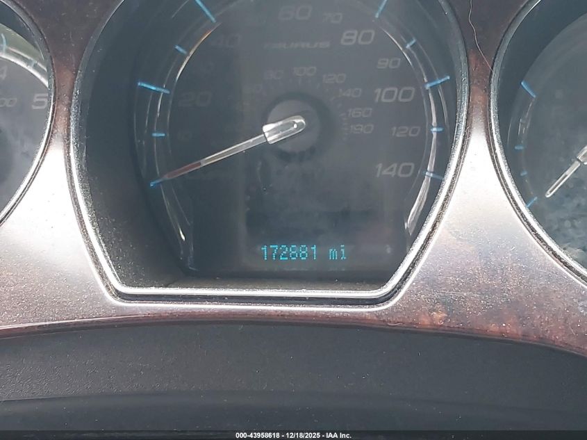 2012 Ford Taurus Sel VIN: 1FAHP2EW4CG105732 Lot: 43958618