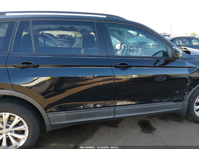 2019 Volkswagen Tiguan 2.0T S VIN: 3VV1B7AX2KM086299 Lot: 43958622
