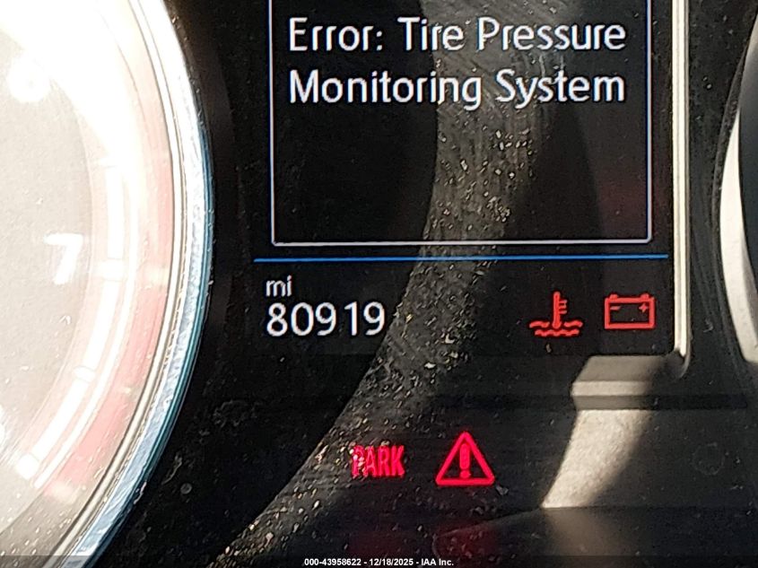 2019 Volkswagen Tiguan 2.0T S VIN: 3VV1B7AX2KM086299 Lot: 43958622