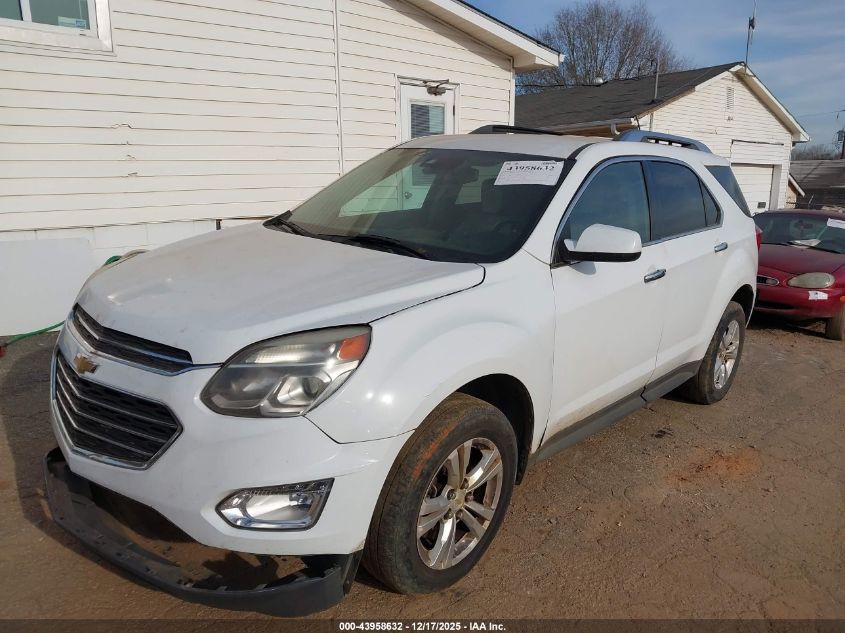 2016 Chevrolet Equinox Ltz VIN: 2GNALDEK9G1160655 Lot: 43958632