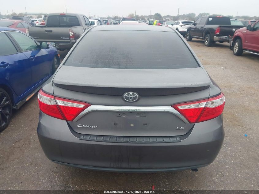 2016 Toyota Camry Le VIN: 4T4BF1FK3GR576403 Lot: 43958635