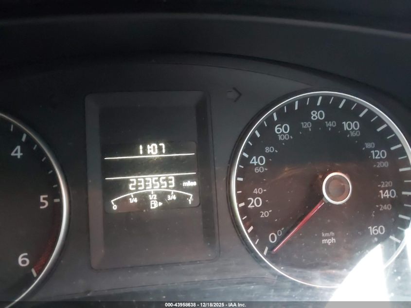 2012 Volkswagen Jetta 2.0L Tdi VIN: 3VWLL7AJXCM323278 Lot: 43958638