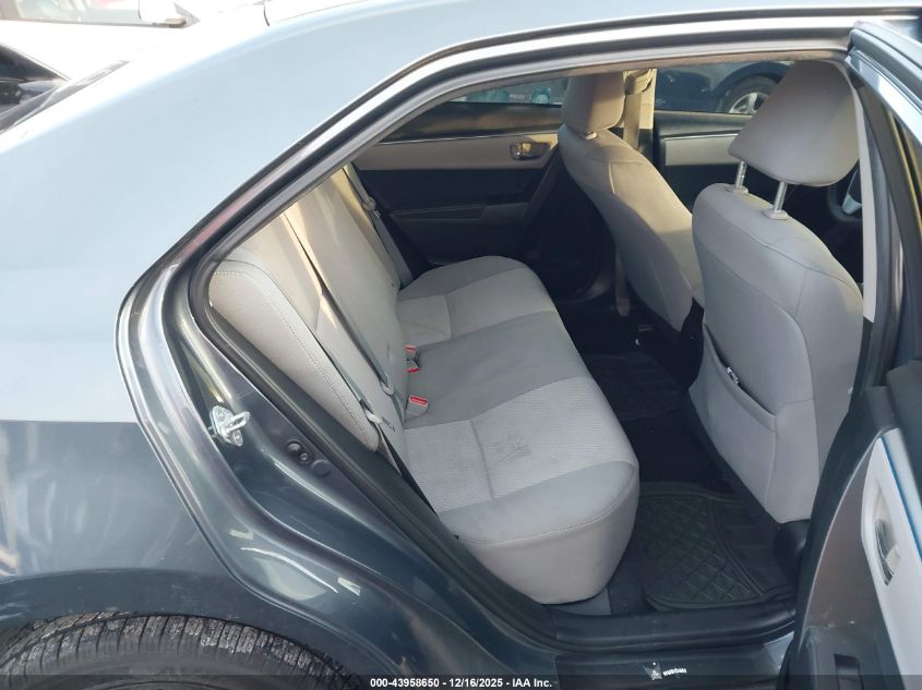 2014 Toyota Corolla Le VIN: 5YFBURHE6EP160396 Lot: 43958650