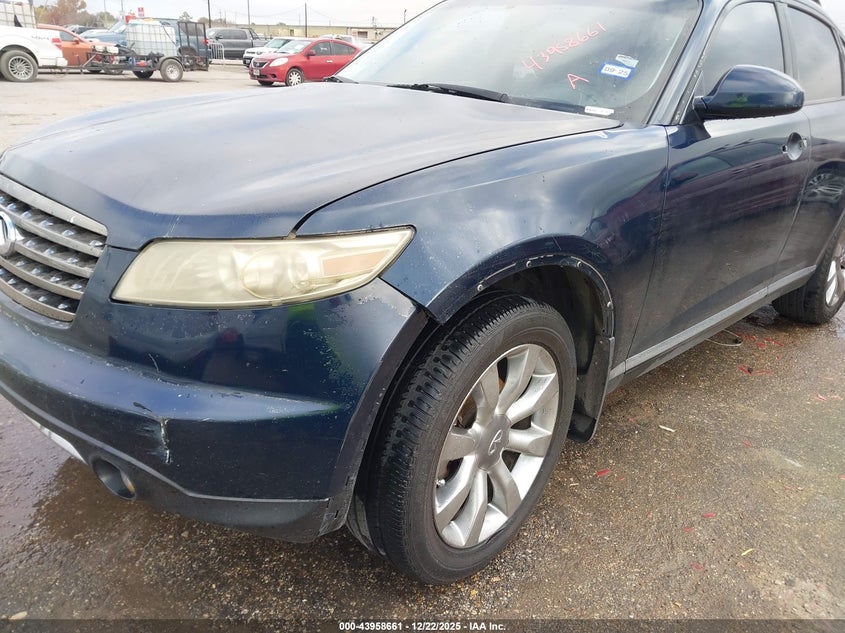 2007 Infiniti Fx35 VIN: JNRAS08W97X205910 Lot: 43958661