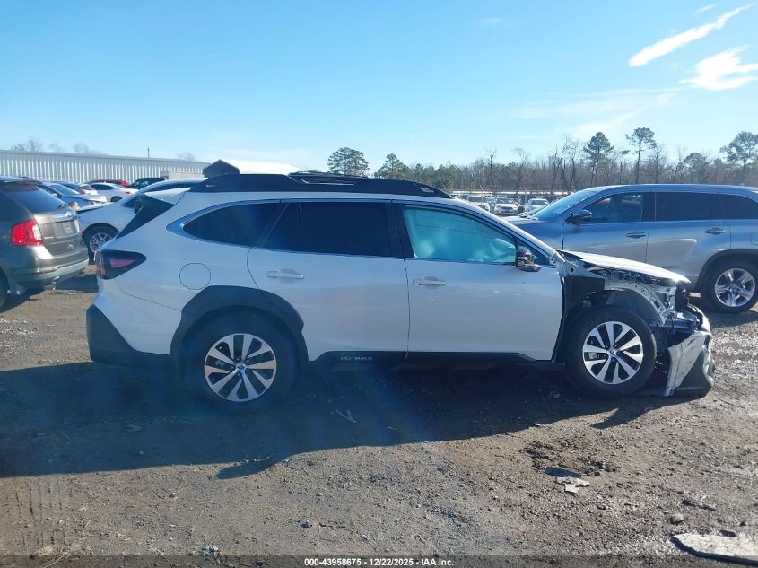 2025 Subaru Outback Premium VIN: 4S4BTAFC9S3225652 Lot: 43958675