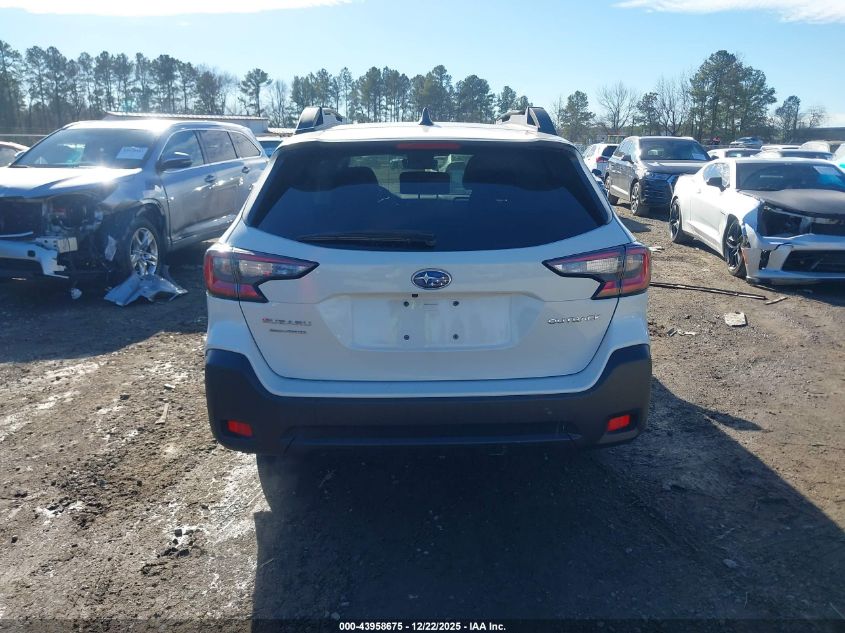 2025 Subaru Outback Premium VIN: 4S4BTAFC9S3225652 Lot: 43958675
