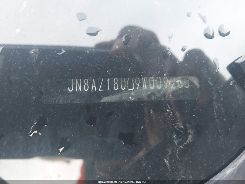 JN8AZ18U09W009285 2009 NISSAN MURANO photo no. 13