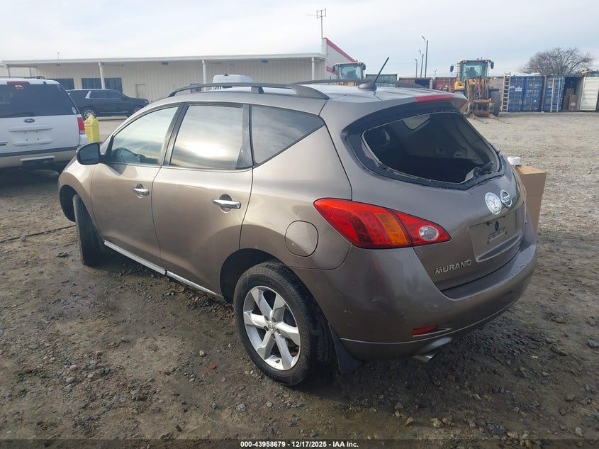 JN8AZ18U09W009285 2009 NISSAN MURANO photo no. 3