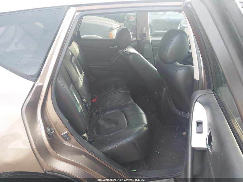 JN8AZ18U09W009285 2009 NISSAN MURANO photo no. 8