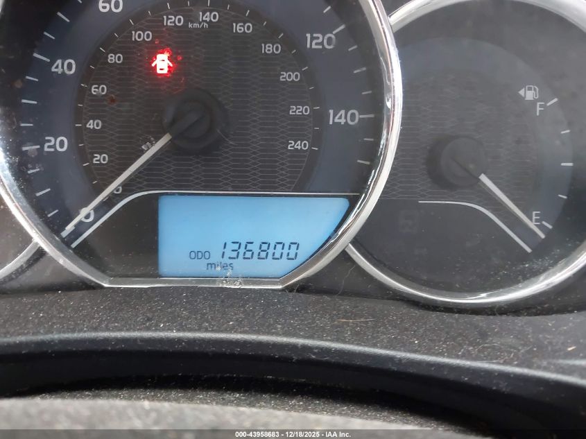 2015 Toyota Corolla Le VIN: 5YFBURHE4FP261213 Lot: 43958683